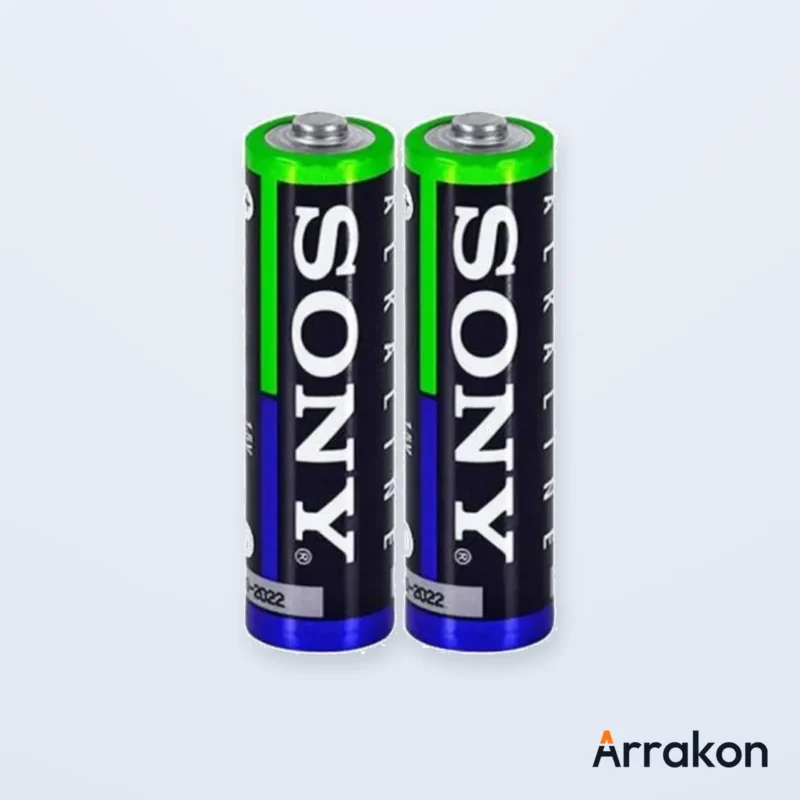 Sony Alkaline AM3 AA/LR6 1.5V Battery — Blister Pack of 2 Cells (1 Pair), view 3 of 6