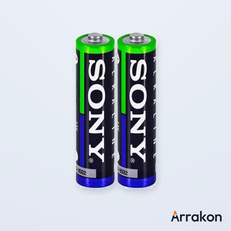 Sony Alkaline AM4 AAA/LR03 1.5V Battery — Blister Pack of 2 Cells (1 Pair), view 8 of 8