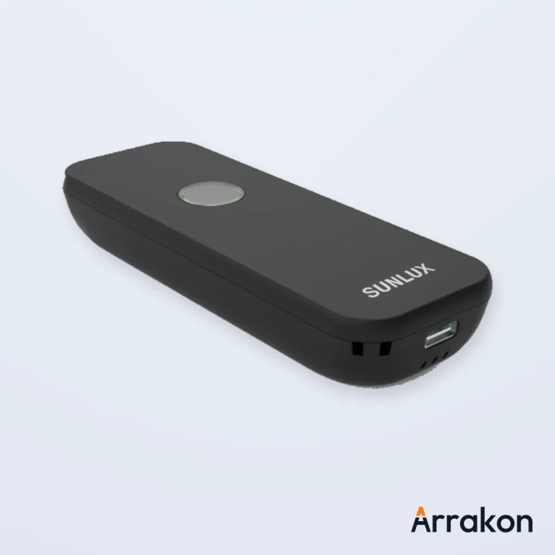 Sunlux XL-9010 1D/2D Portable Bluetooth Wireless Pocket Barcode Scanner, view 5 of 5