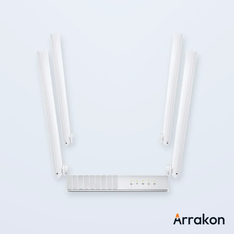 TP-Link Archer C24 AC750 4-Antenna Dual-Band Wi-Fi Router, view 3 of 16