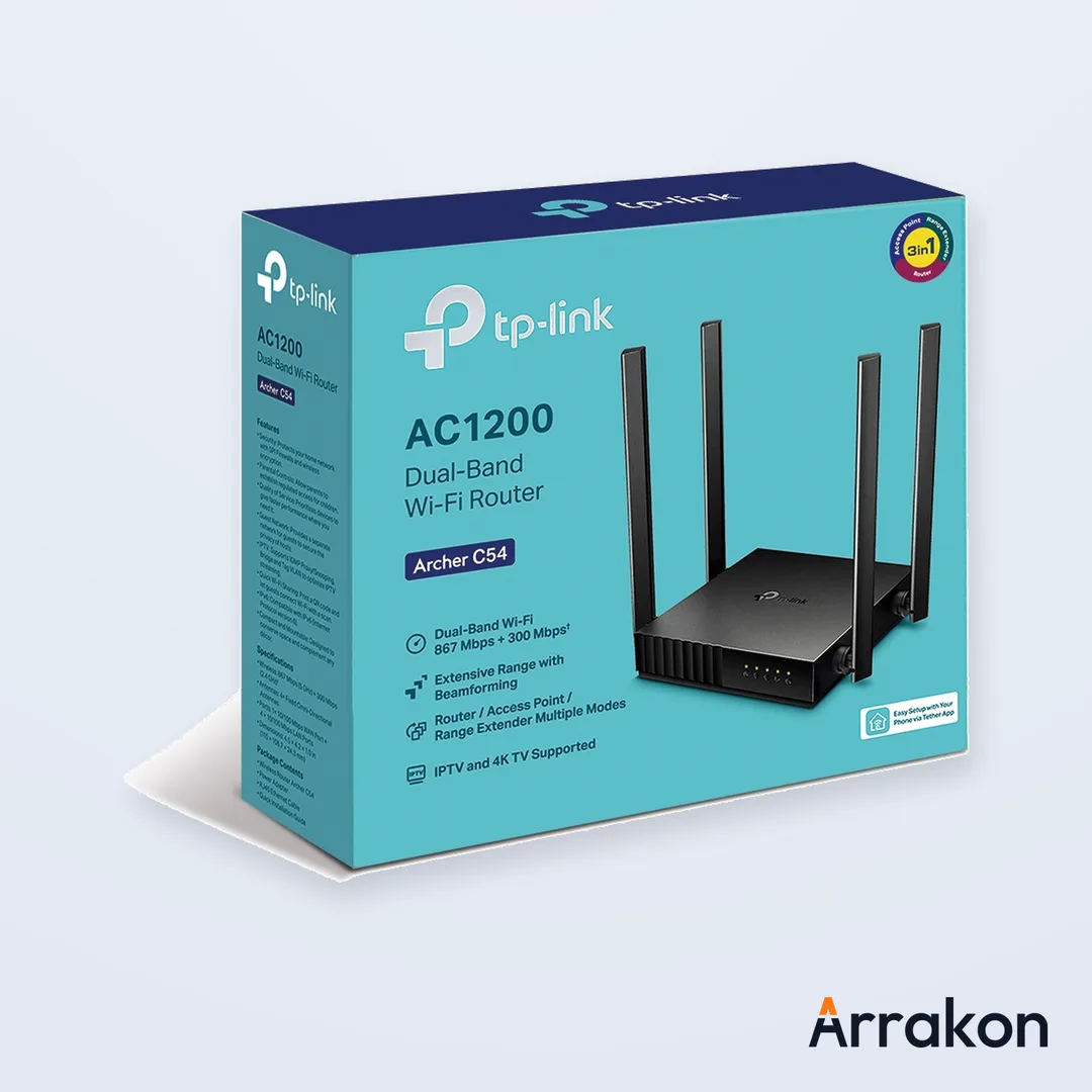 TP-Link Archer C54 AC1200 Dual-Band Wi-Fi Router