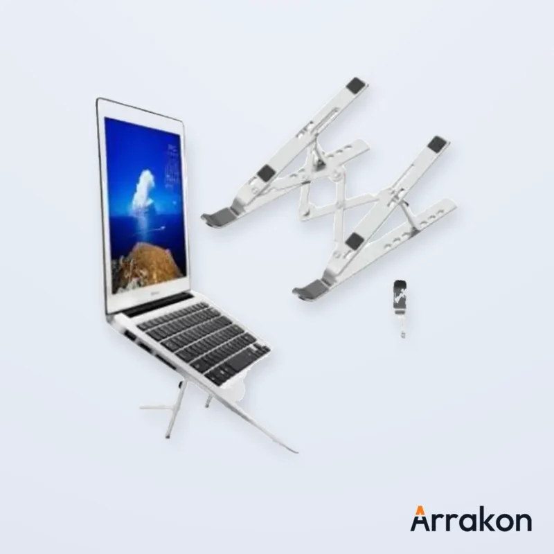 TP63 Adjustable & Foldable Aluminum Alloy Laptop Stand (10-17"), view 2 of 14