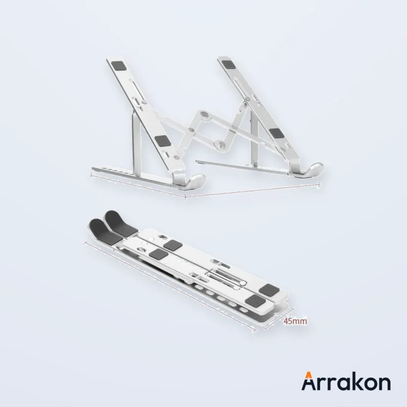 TP63 Adjustable & Foldable Aluminum Alloy Laptop Stand (10-17"), view 13 of 14