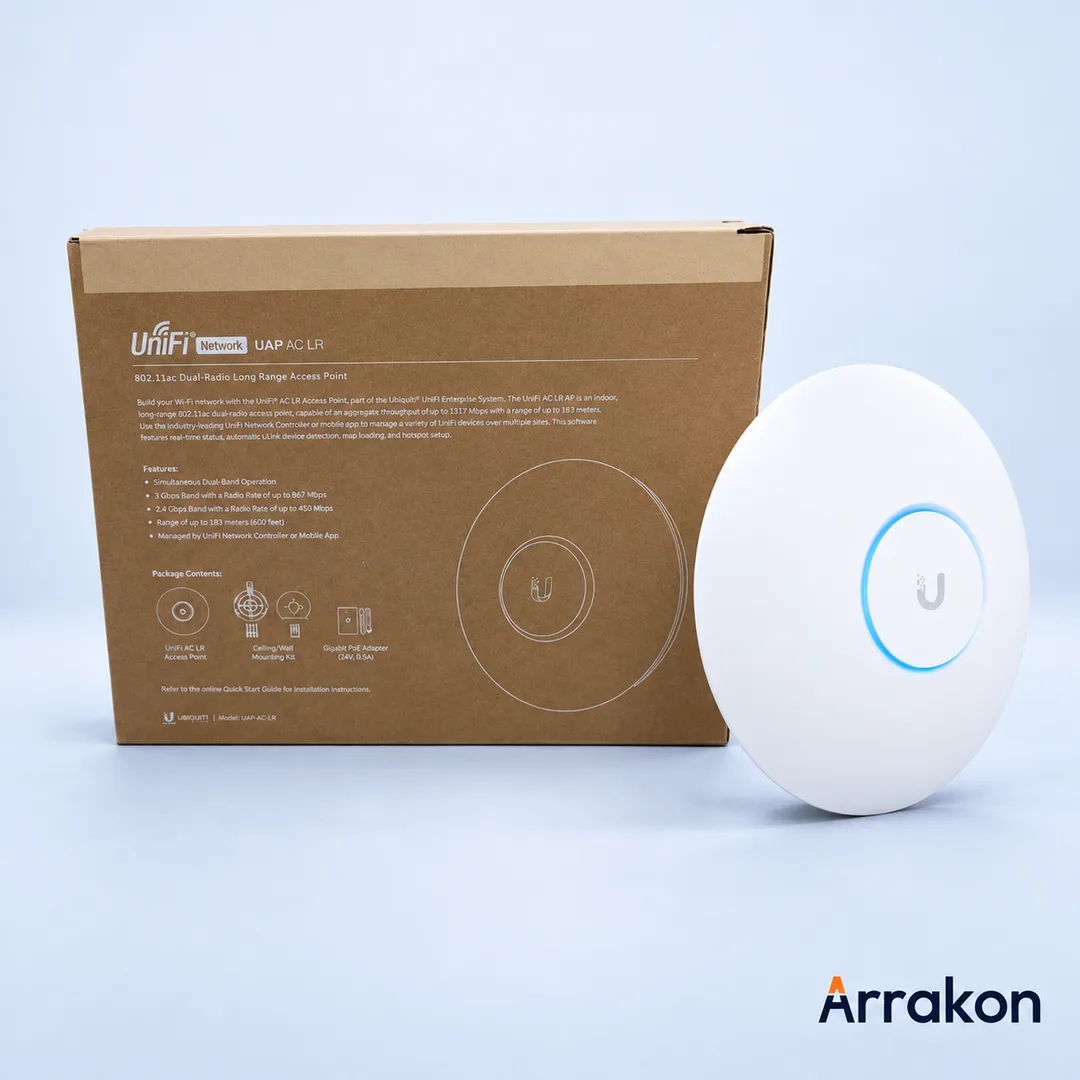 Ubiquiti UniFi AP AC Long Range (UAP-AC-LR) Indoor 802.11ac Dual-Band Gigabit Access Point