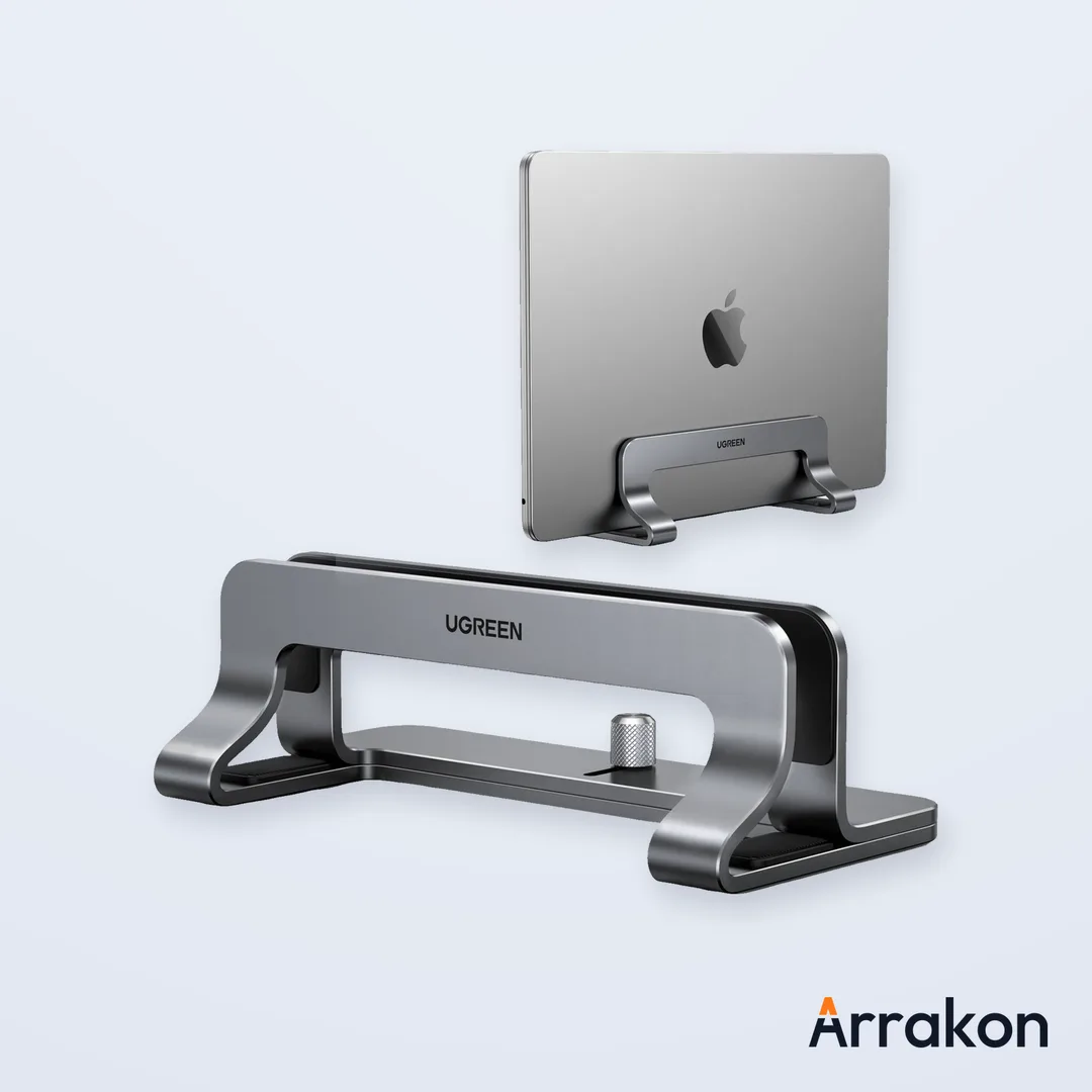 UGREEN Adjustable Width Vertical Laptop Stand LP258 (20471), Single Slot