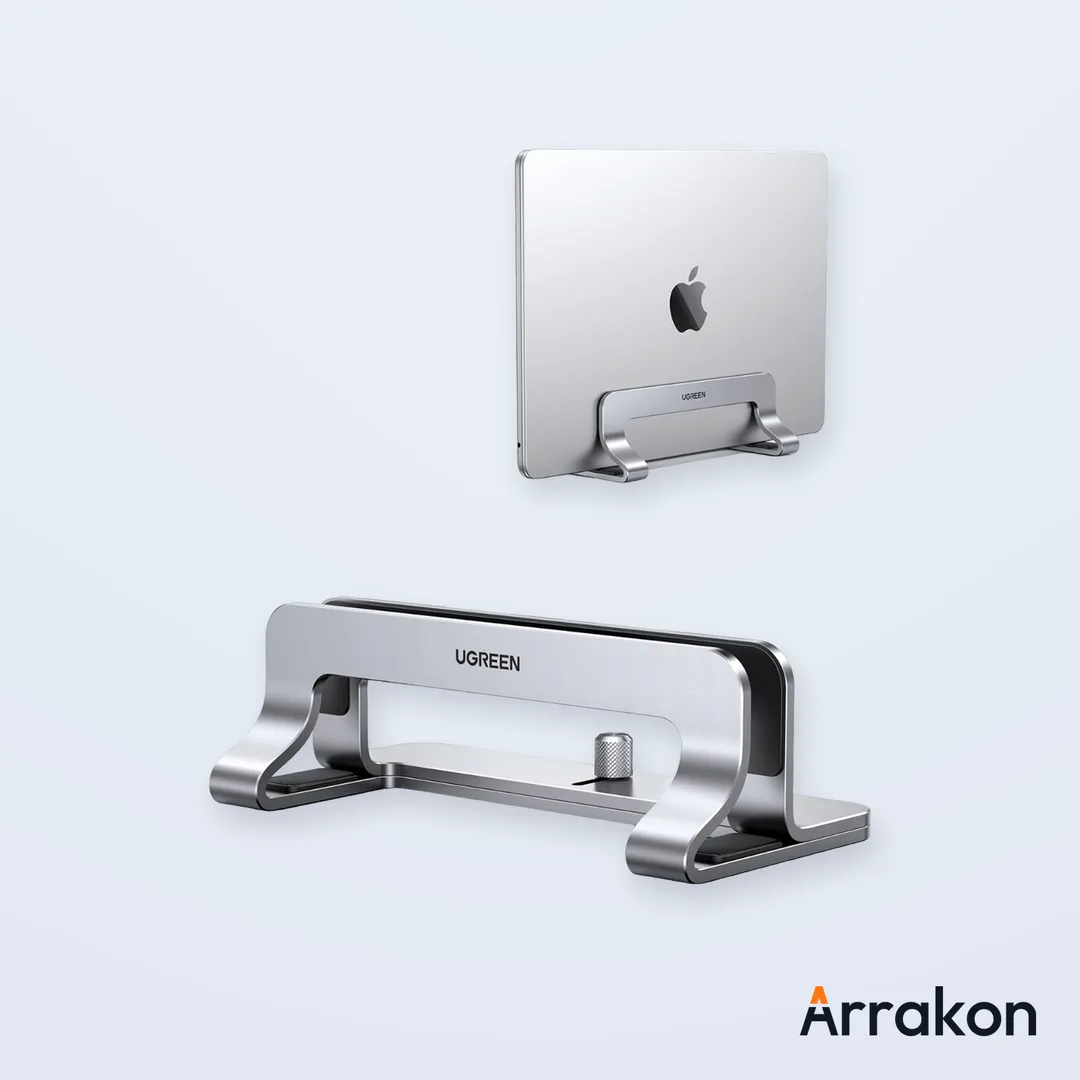UGREEN Adjustable Width Vertical Laptop Stand LP258 (20471), Single Slot