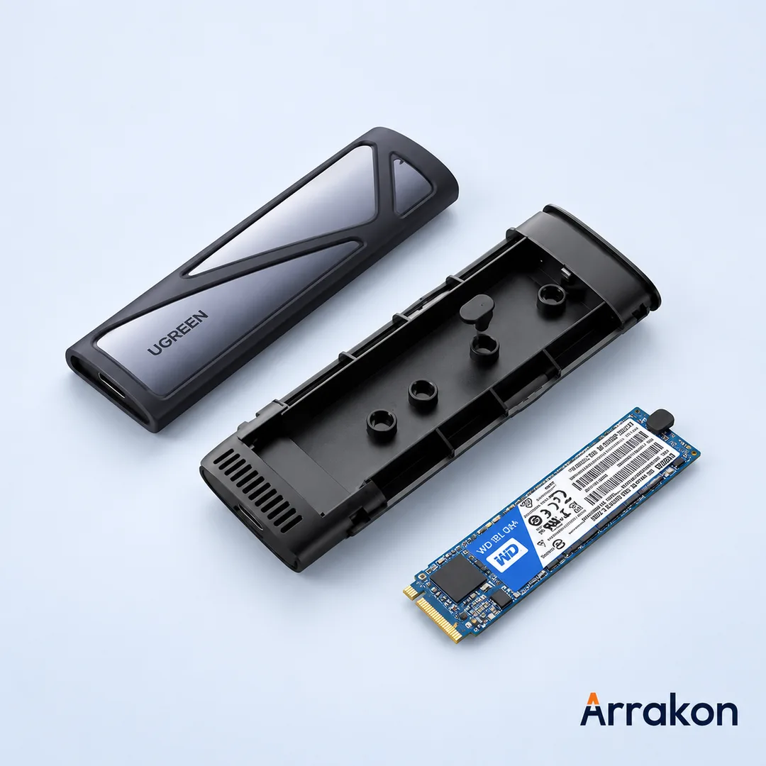 UGREEN CM400 (#10902) M.2 NVMe SSD Enclosure, USB 3.1 Gen 2 10Gbps, M-Key