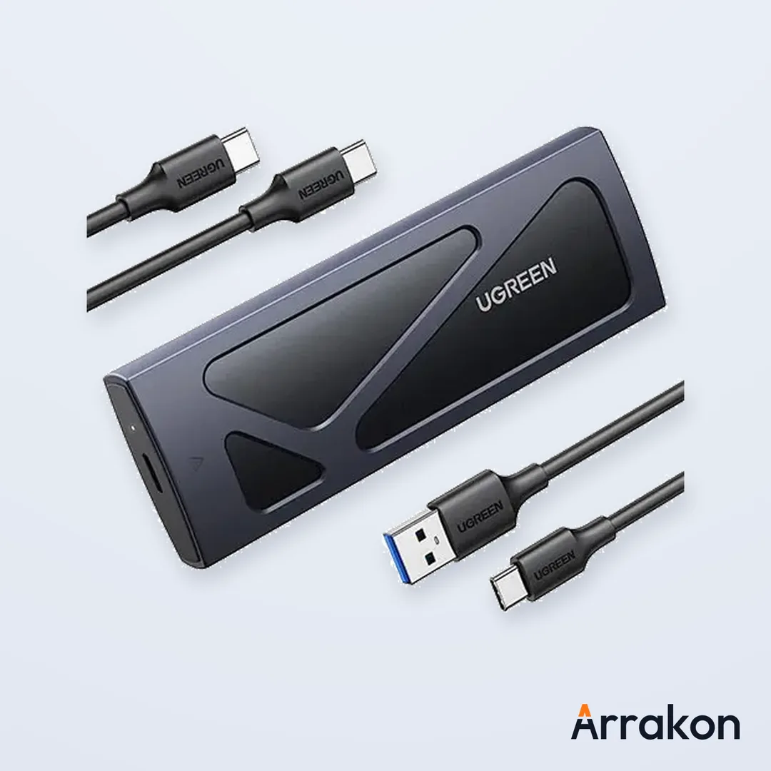 UGREEN CM400 (#10902) M.2 NVMe SSD Enclosure, USB 3.1 Gen 2 10Gbps, M-Key
