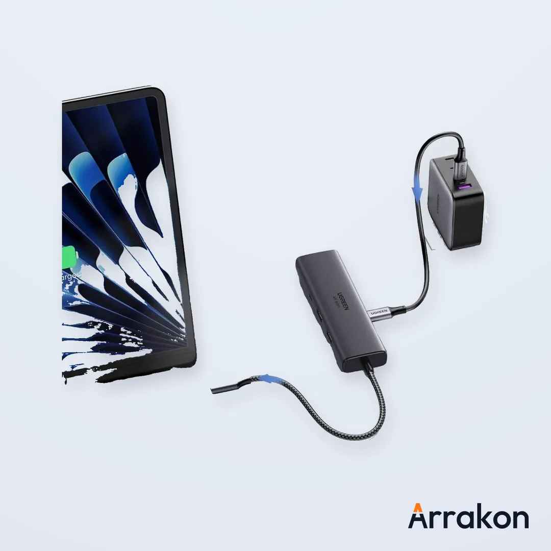 UGREEN CM512 (45000) 6-in-1 Multifunctional USB-C Hub