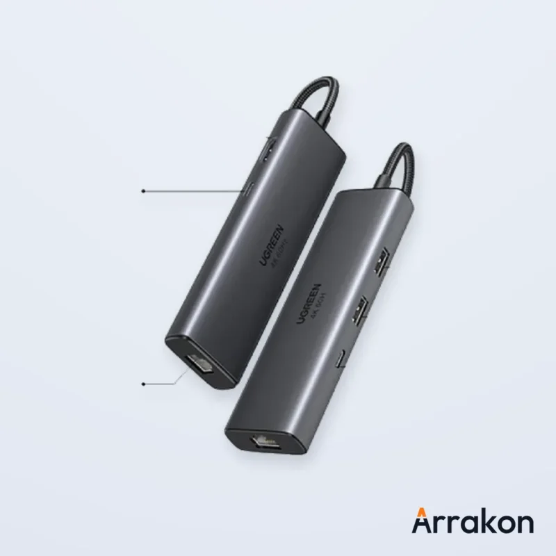 UGREEN CM512 (45000) 6-in-1 Multifunctional USB-C Hub, view 10 of 10