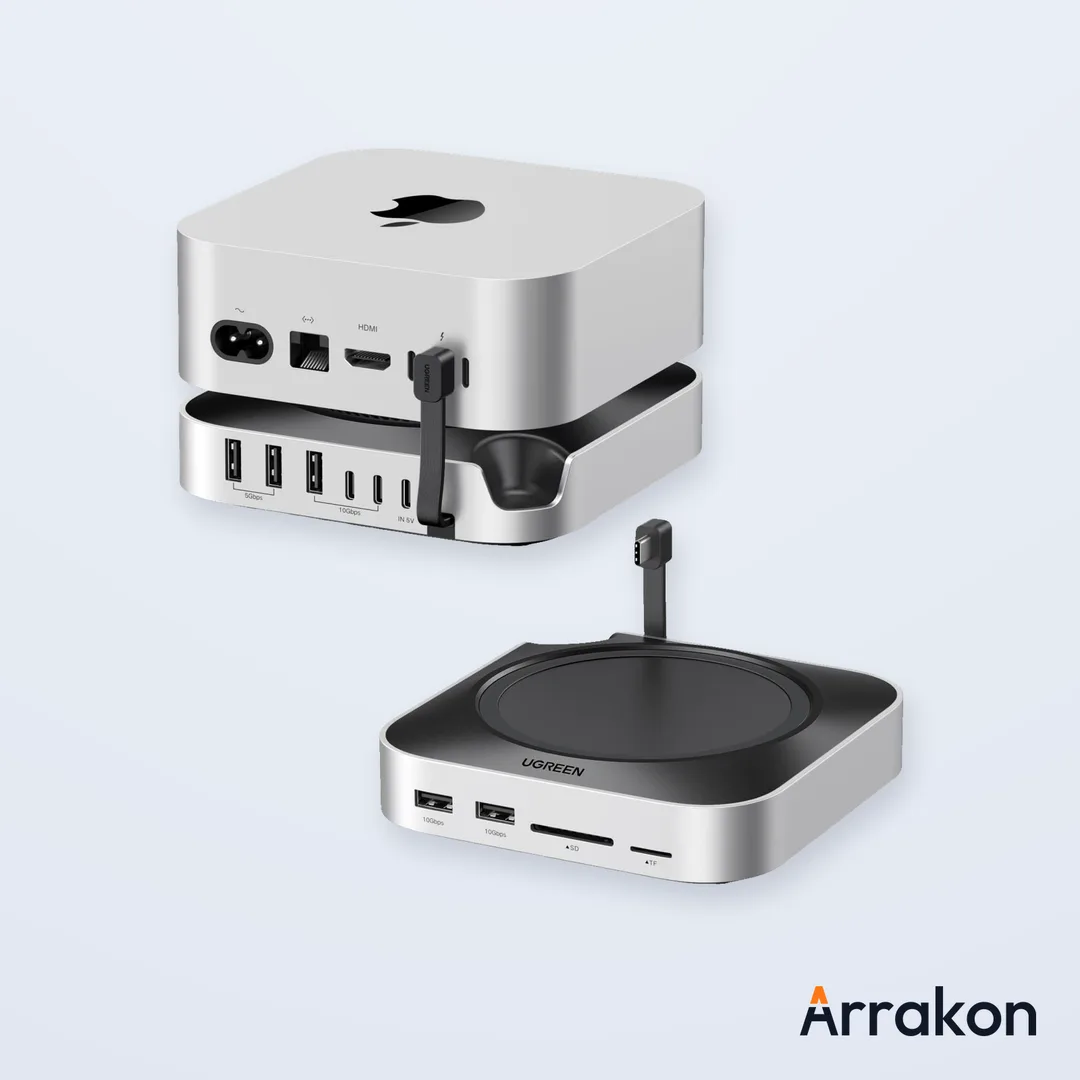 UGREEN CM841 (65487) 11-in-1 USB-C Docking Station for Mac mini M4/M4 Pro