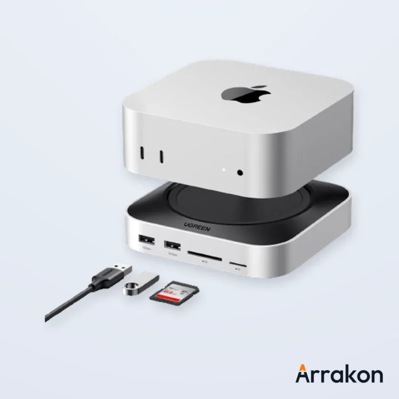 UGREEN CM841 (65487) 11-in-1 USB-C Docking Station for Mac mini M4/M4 Pro, view 2 of 8