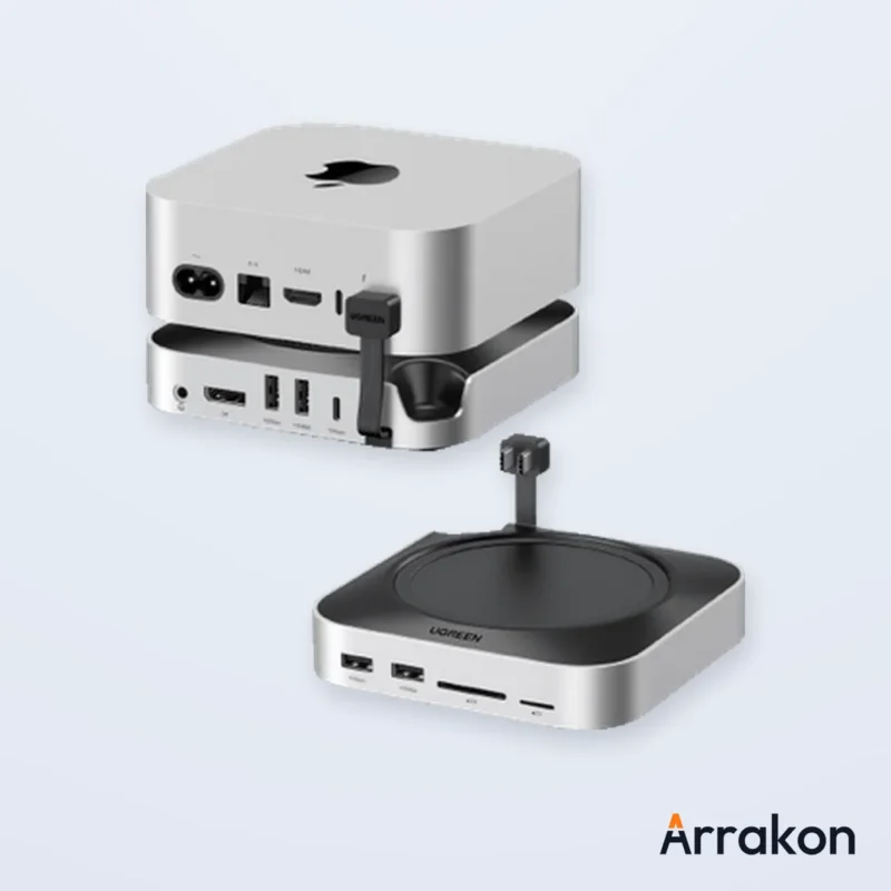 UGREEN CM841 (65487) 11-in-1 USB-C Docking Station for Mac mini M4/M4 Pro, view 3 of 8