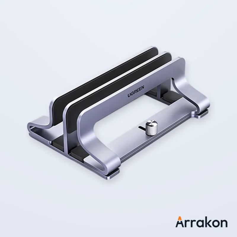 UGREEN Dual Slot Adjustable Width Vertical Laptop Stand (60643 / LP258), view 3 of 5