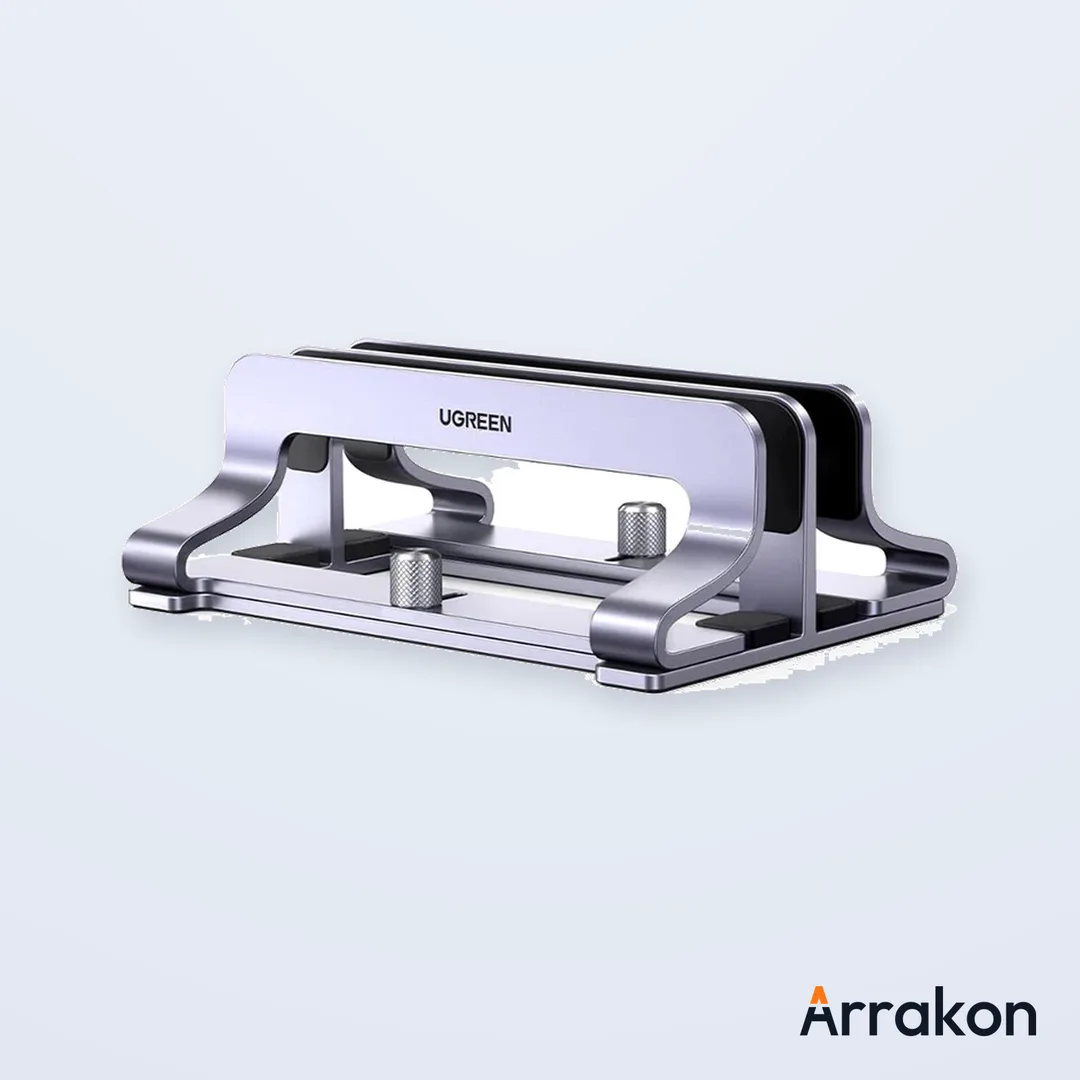 UGREEN Dual Slot Adjustable Width Vertical Laptop Stand (60643 / LP258)