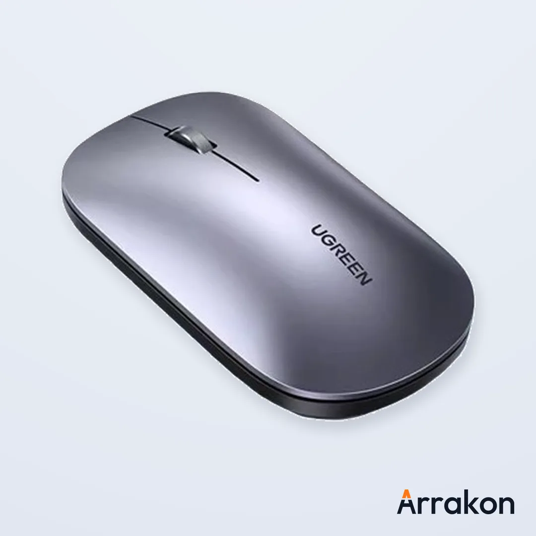 UGREEN M256 Rechargeable Bluetooth Wireless Mouse (Slim Dual-Mode 2.4G + BT 5.0, Part# 45086)
