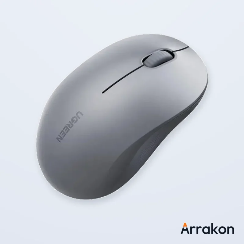 UGREEN M332 Wireless Mouse — Bluetooth 5.4 + 2.4G Dual-Mode, Rechargeable, Silent Click, 1600 DPI (Part# 65775)