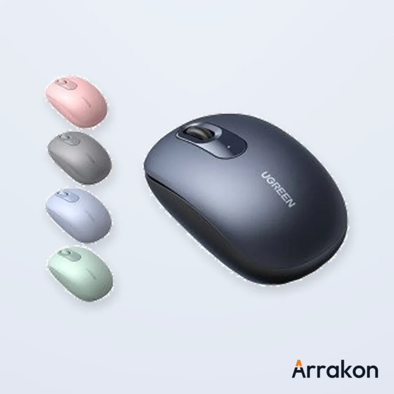 UGREEN M332 Wireless Mouse — Bluetooth 5.4 + 2.4G Dual-Mode, Rechargeable, Silent Click, 1600 DPI (Part# 65775), view 6 of 7