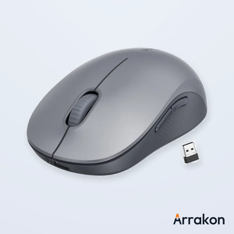 UGREEN M332 Wireless Mouse — Bluetooth 5.4 + 2.4G Dual-Mode, Rechargeable, Silent Click, 1600 DPI (Part# 65775), view 7 of 7