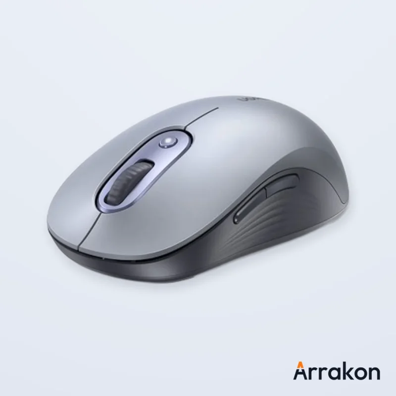 UGREEN M556 Rechargeable Bluetooth Wireless Mouse — Dual-Mode 2.4G + BT, Side Buttons, 4000 DPI (Part# 45149), view 1 of 3