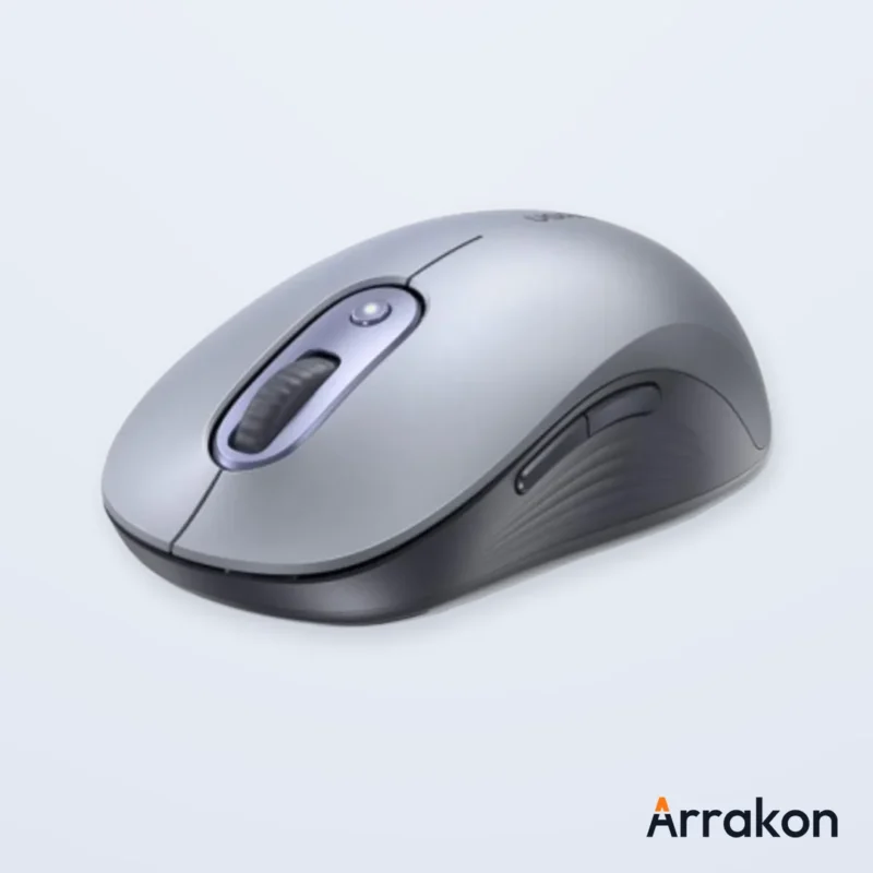 UGREEN M556 Rechargeable Bluetooth Wireless Mouse — Dual-Mode 2.4G + BT, Side Buttons, 4000 DPI (Part# 45149), view 2 of 3