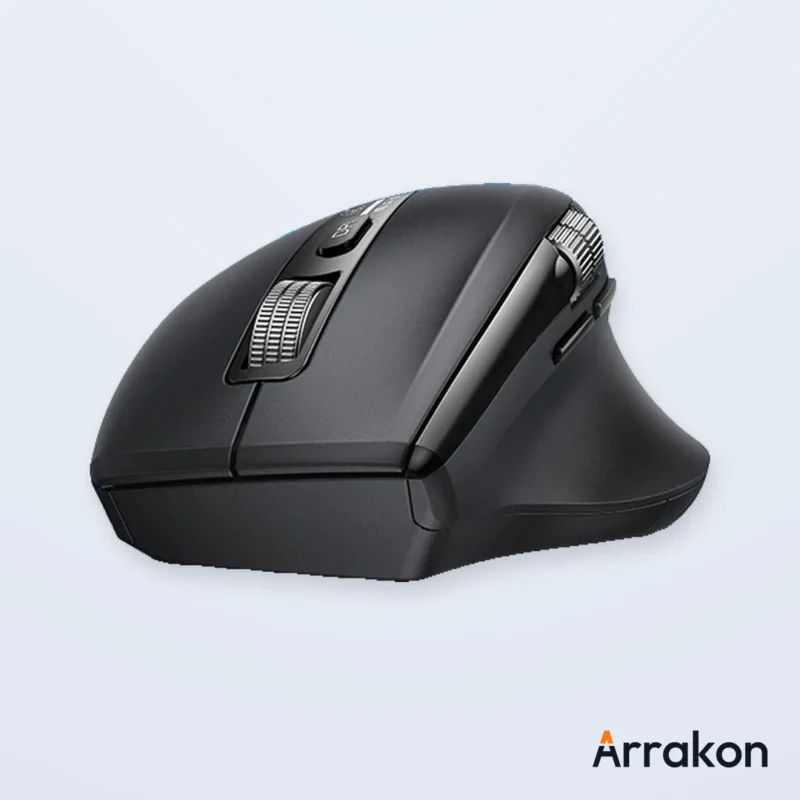 UGREEN M751 Multi-Mode Wireless Mouse with Side Thumb Scroll Wheel (Part# 45792), view 4 of 7