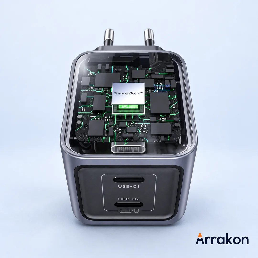 UGREEN Nexode Pro X707 (35008) 45W Dual USB-C GaN Fast Charger