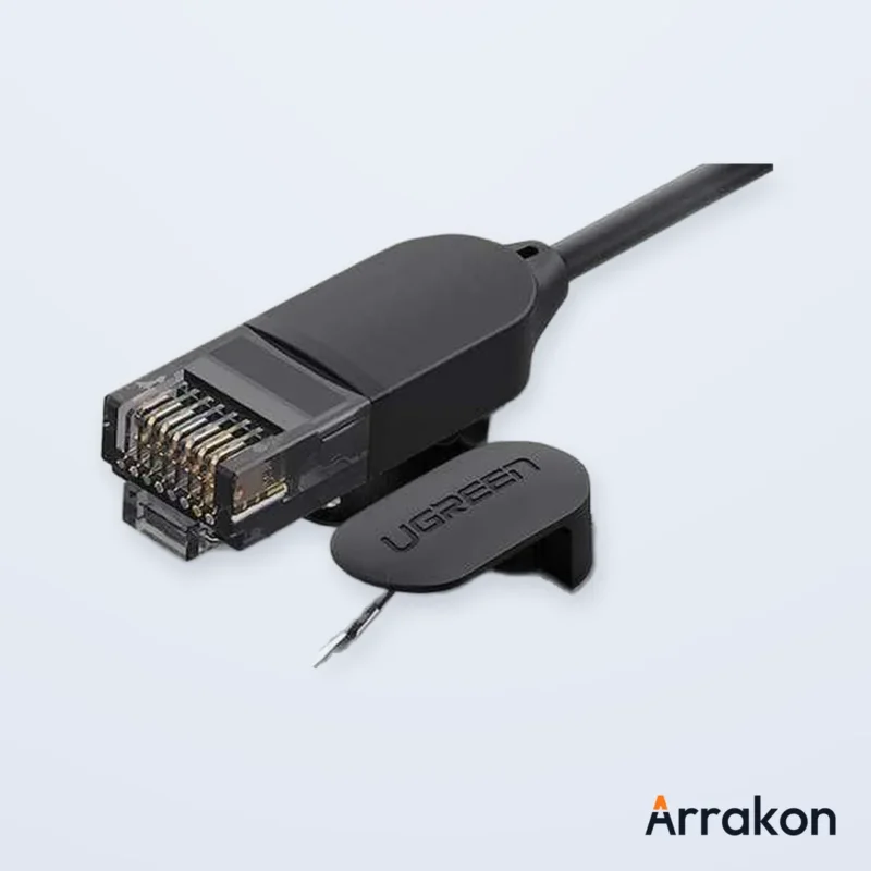 UGREEN NW122 (70334) Cat6A UTP Round & Ultra-Slim Ethernet Cable, Pure Copper - 2M, view 3 of 24