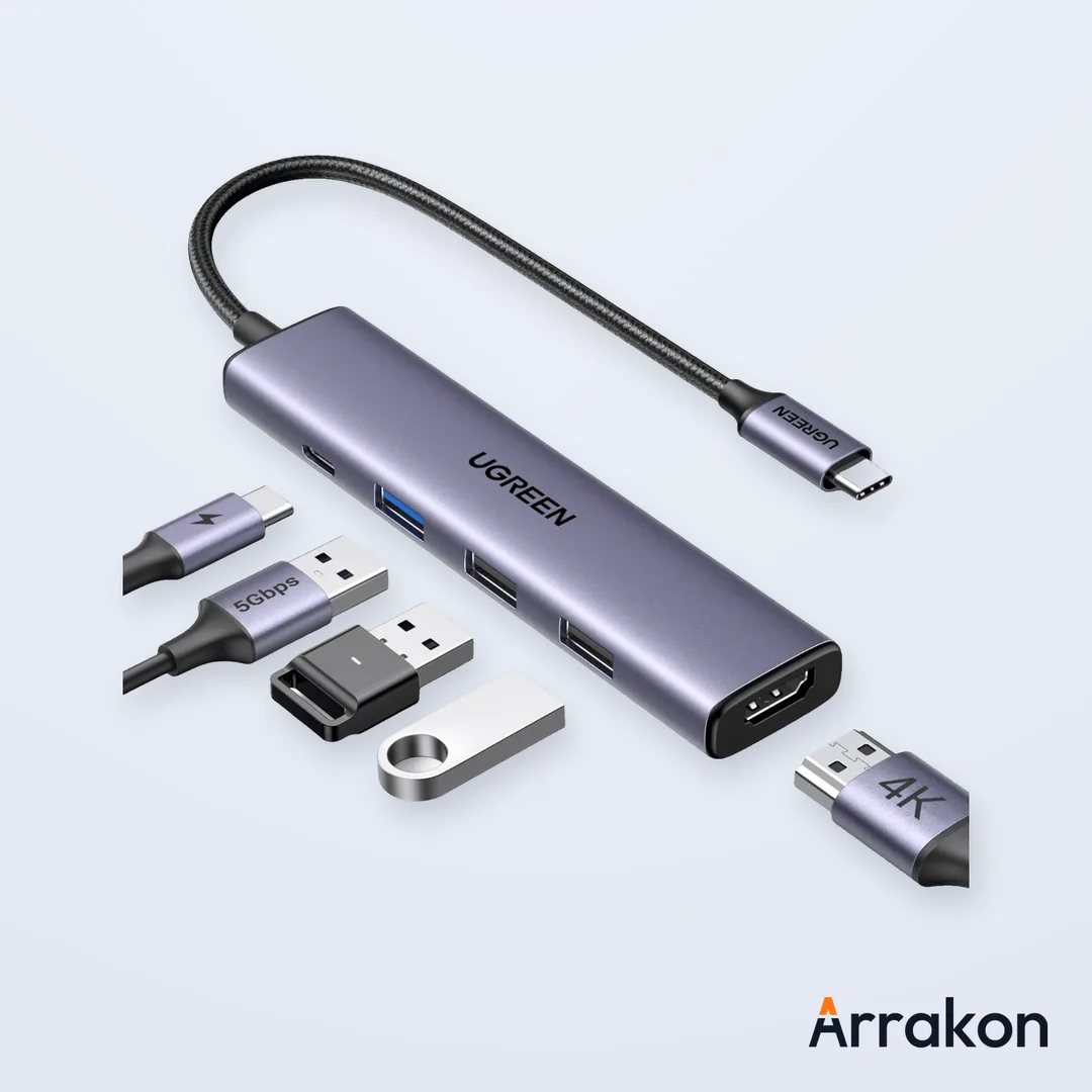 UGREEN Revodok CM478 (15495) USB-C 5-in-1 Multifunction Docking Station
