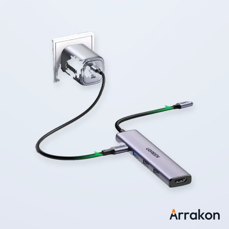 UGREEN Revodok CM478 (15495) USB-C 5-in-1 Multifunction Docking Station, view 5 of 9