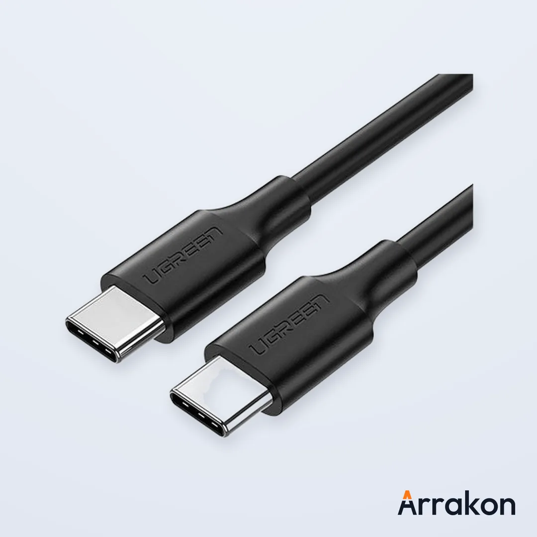 UGREEN US286 (50997) Type-C to Type-C Data & Charging Cable 60W - 1M