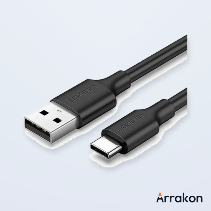 UGREEN US287 (60117) USB-A to Type-C Data & Charging Cable - 1.5M, view 2 of 34