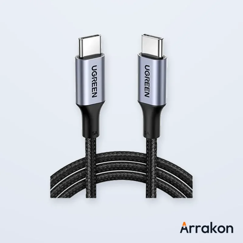 UGREEN US316 (70427) Type-C to Type-C PD Fast Charging Cable 100W - 1M