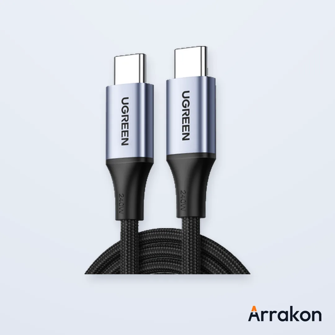 UGREEN US316 (70427) Type-C to Type-C PD Fast Charging Cable 100W - 1M