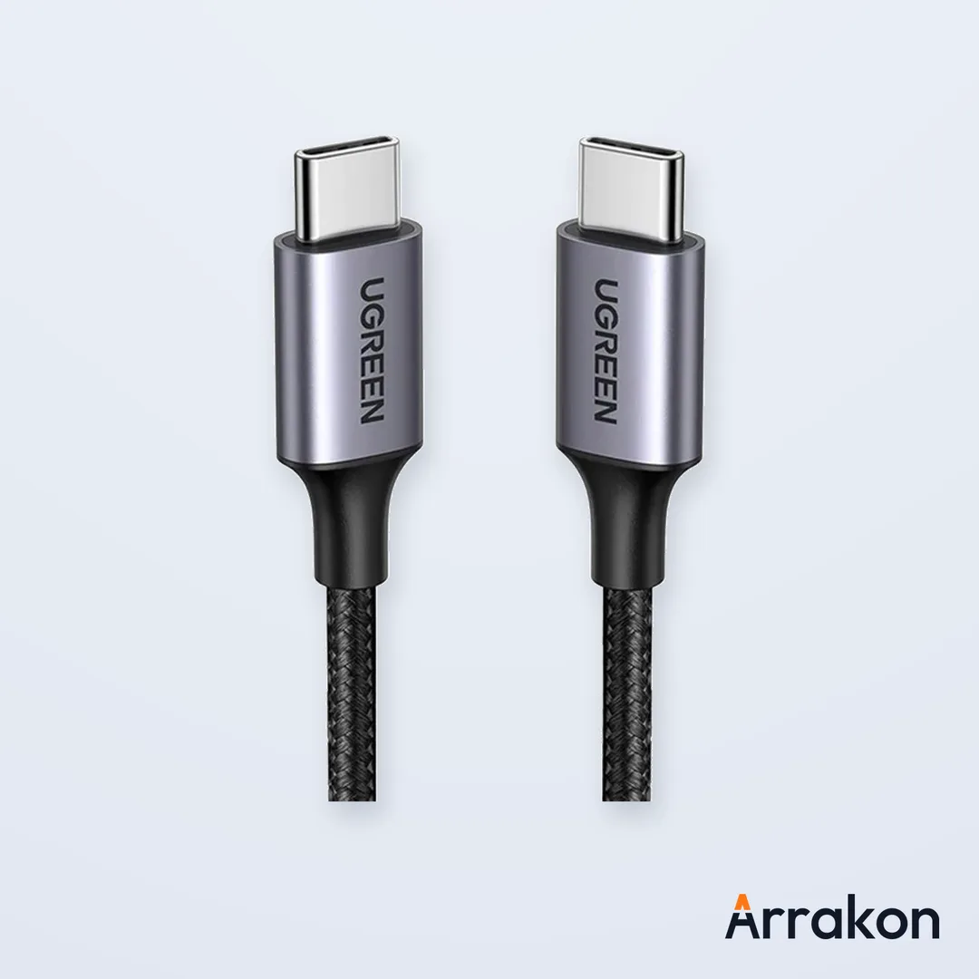 UGREEN US316 (70427) Type-C to Type-C PD Fast Charging Cable 100W - 1M