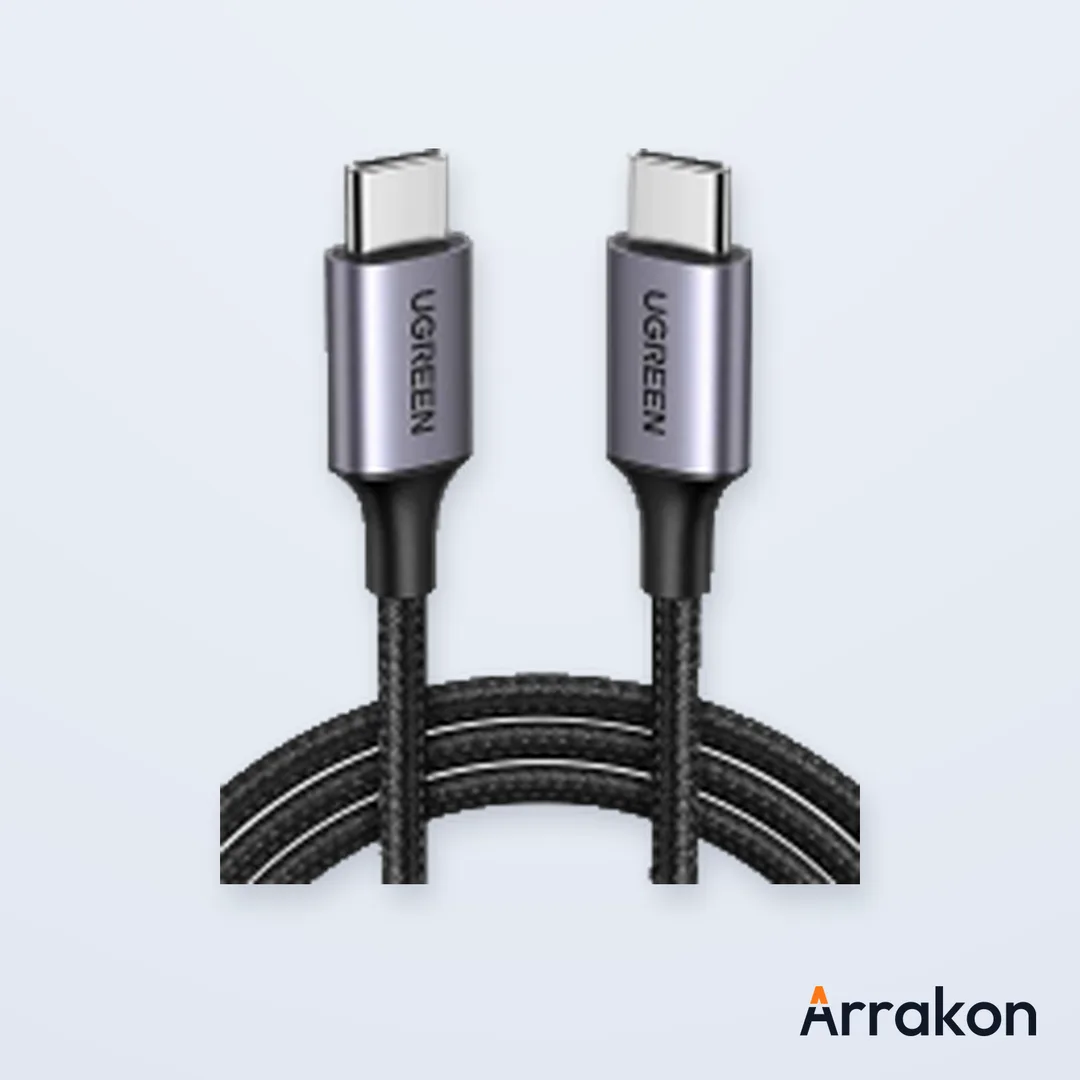 UGREEN US316 (70427) Type-C to Type-C PD Fast Charging Cable 100W - 1M