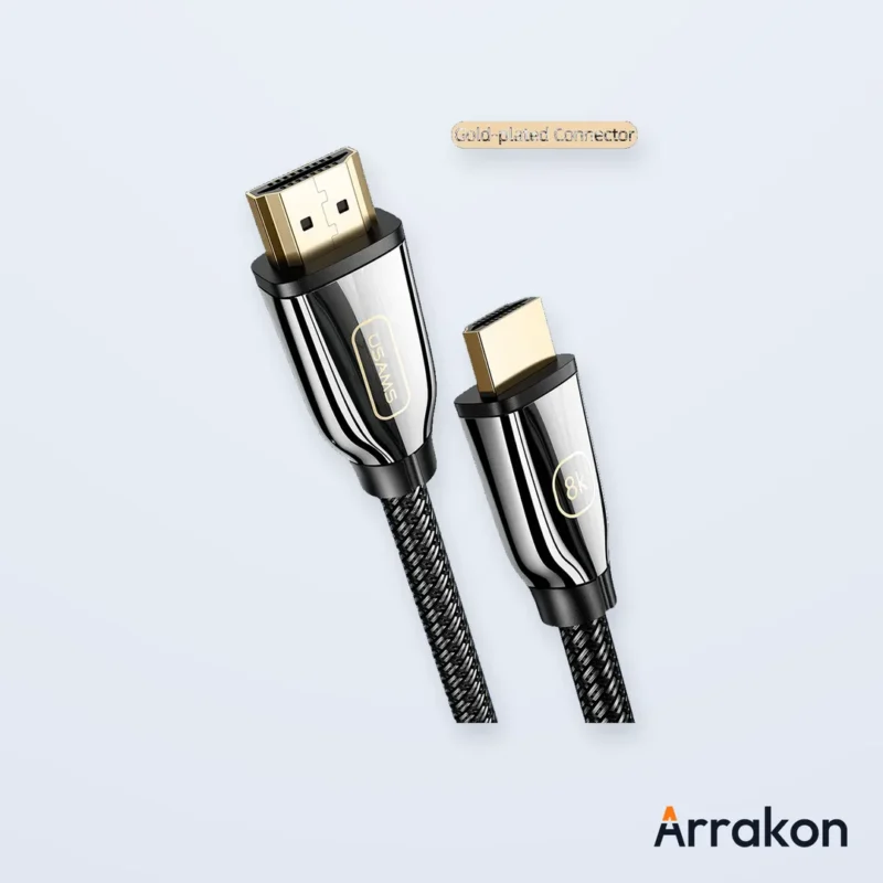 USAMS U67 8K Ultra HD HDMI to HDMI 2.1 Cable 5M, view 6 of 14