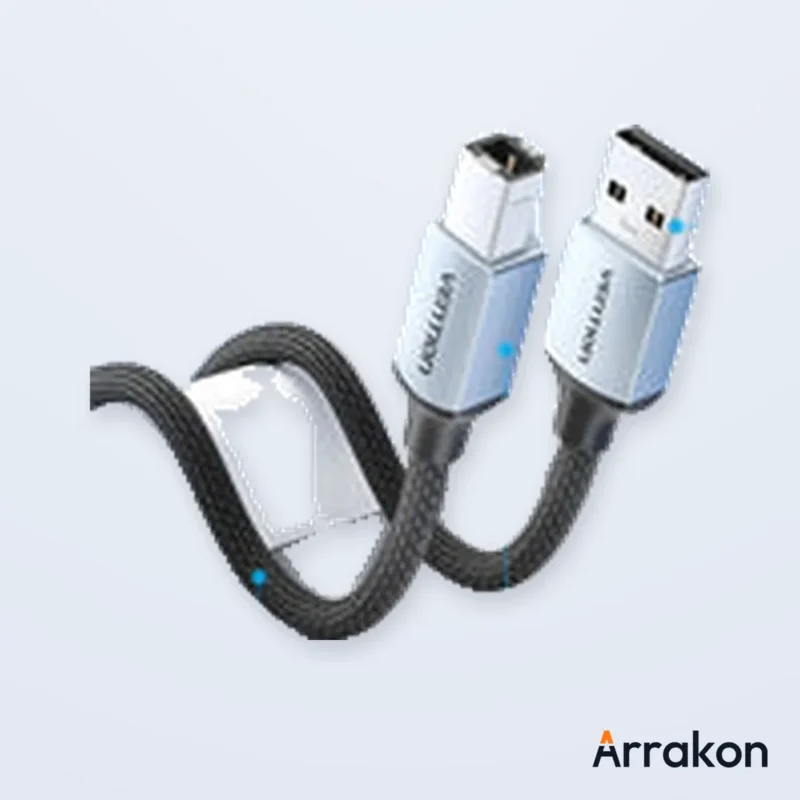 Vention COQBL USB 2.0 Type-A Male to Type-B Male Printer Cable - 10M, view 5 of 15