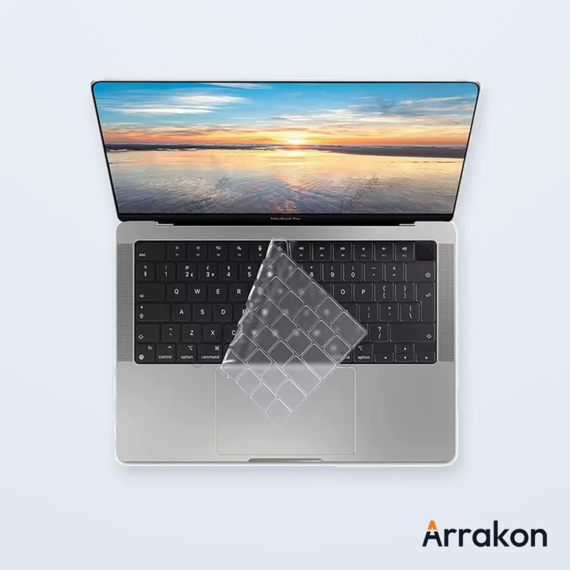 WiWU TPU Keyboard Protector Cover for MacBook Air/Pro, view 2 of 6