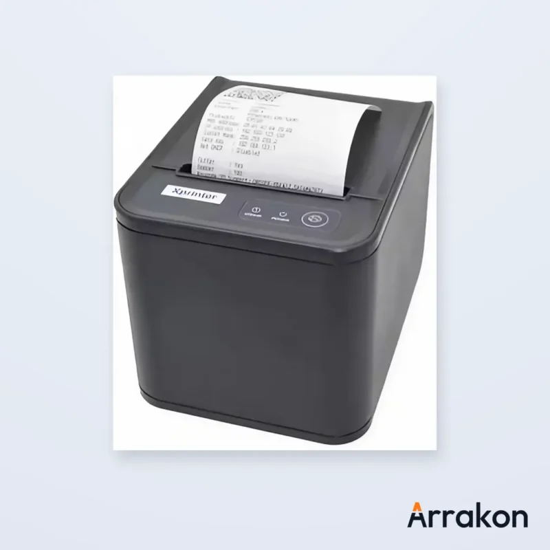 Xprinter XP80T (XP-T80 Series) 80mm Thermal Receipt Printer (USB + LAN), view 2 of 23