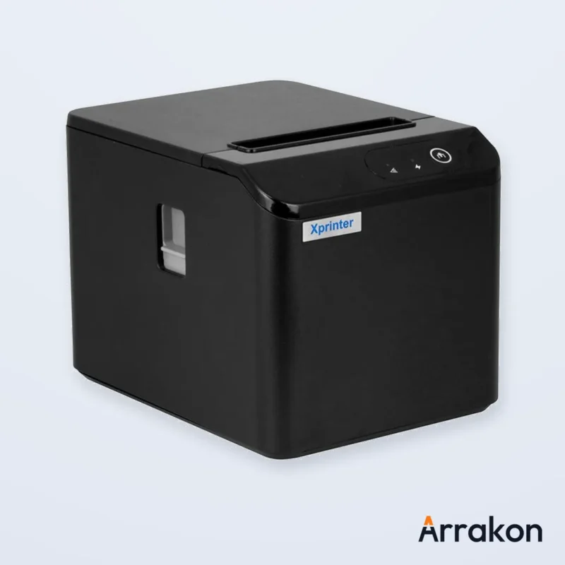 Xprinter XP80T (XP-T80 Series) 80mm Thermal Receipt Printer (USB + LAN), view 3 of 23