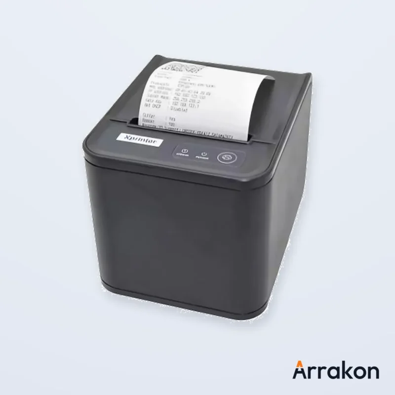 Xprinter XP80T (XP-T80 Series) 80mm Thermal Receipt Printer (USB + LAN), view 6 of 23