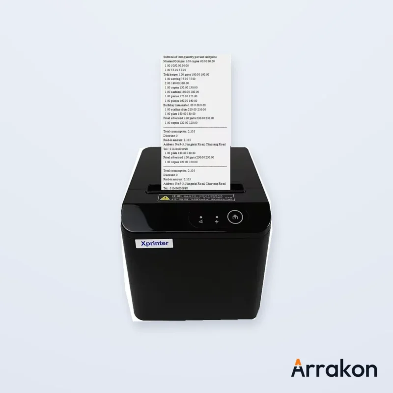 Xprinter XP80T (XP-T80 Series) 80mm Thermal Receipt Printer (USB + LAN), view 18 of 23