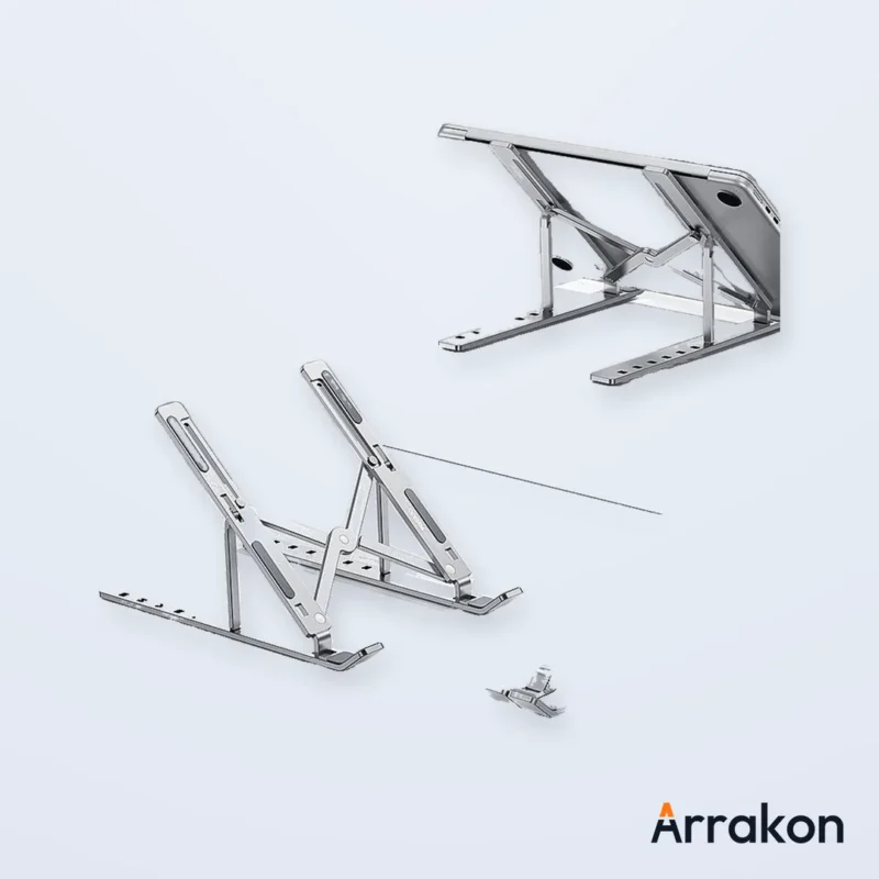 YESIDO LP07 Aluminum Alloy Folding Laptop Stand, view 4 of 8